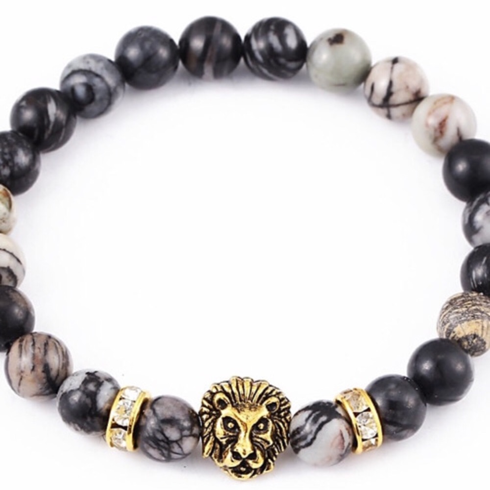 Lion Stone Bracelet